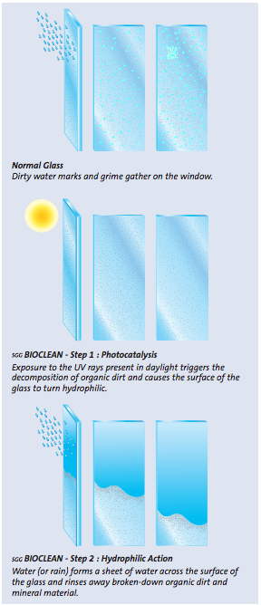 Self Cleaning Glass- Bioclean